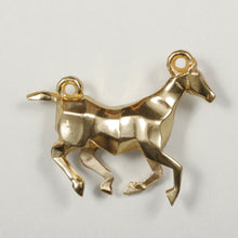 Load image into Gallery viewer, 14K Gold Horse Necklace 🐎