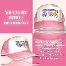 Load image into Gallery viewer, Pink & White Trucker