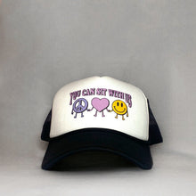 Load image into Gallery viewer, Black & White Trucker