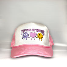 Load image into Gallery viewer, Pink & White Trucker
