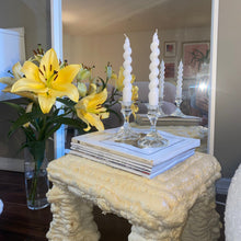 Load image into Gallery viewer, White Twisted Taper Candle 🕯