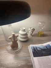 Load image into Gallery viewer, Glass Seashell Tray with Gold Rim 🐚