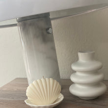 Load image into Gallery viewer, White Shell Candle 🐚