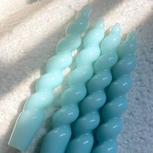 Load image into Gallery viewer, Pistachio Twisted Taper Candle 🕯