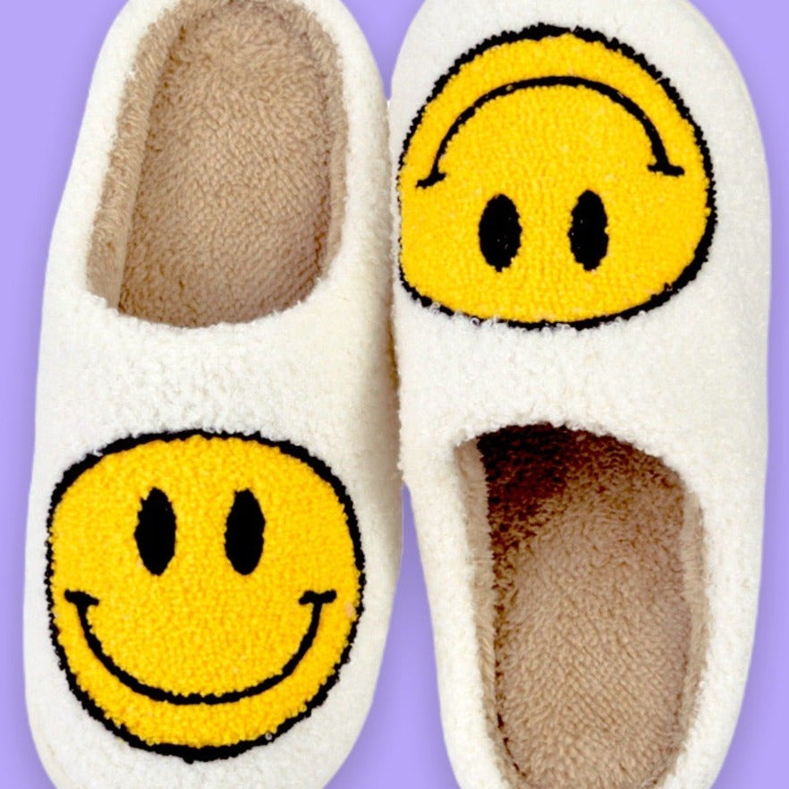 Smiley Face Slippers 😃